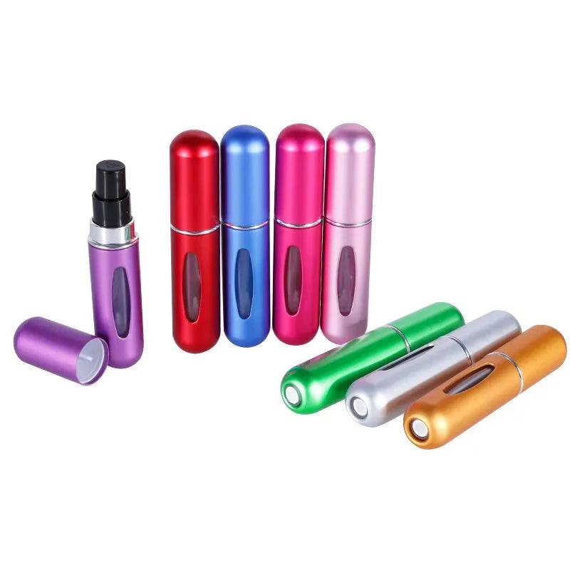 5ml Bottom Charge Perfume Refillable Bottle Liquid Container For Cosmetics Spray Bottling Dispenser Press Head Portable Travel - Lumina start