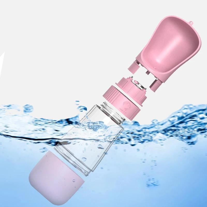 2 In 1 Portable Dog Water Bottle For Small Large Dogs Cats Outdoor Walking Drinking Bowls Pet Feeder Puppy Chihuahua Supplies - Lumina start