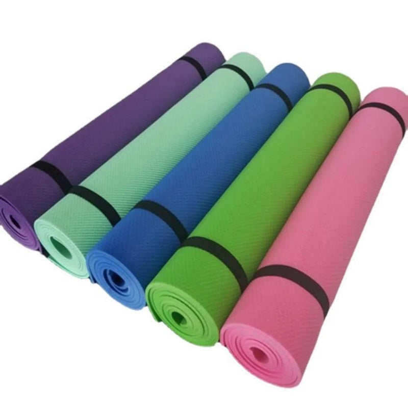 1X Yoga Mat Anti-skid Sports Fitness Mat 3MM-6MM Thick EVA Comfort Foam yoga matt for Exercise Yoga and Pilates Gymnastics mat - Lumina start