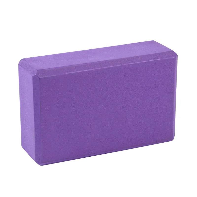 EVA Yoga Block Gym Blocks Foam Brick Training Exercise Fitness Tool Pillow Cushion Stretching Body Shaping Dance Splits Leg Pres - Lumina start