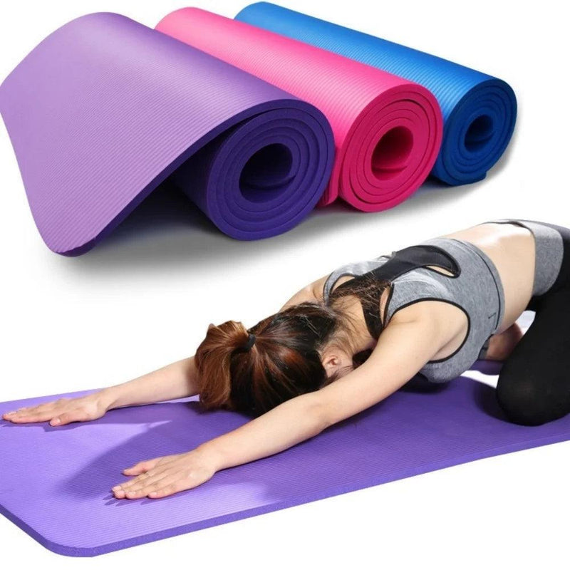 1X Yoga Mat Anti-skid Sports Fitness Mat 3MM-6MM Thick EVA Comfort Foam yoga matt for Exercise Yoga and Pilates Gymnastics mat - Lumina start